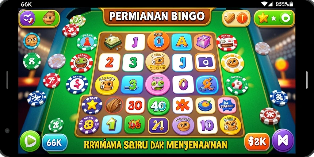 Screenshot dari permainan <strong>Bingo</strong> yang seru dan interaktif.