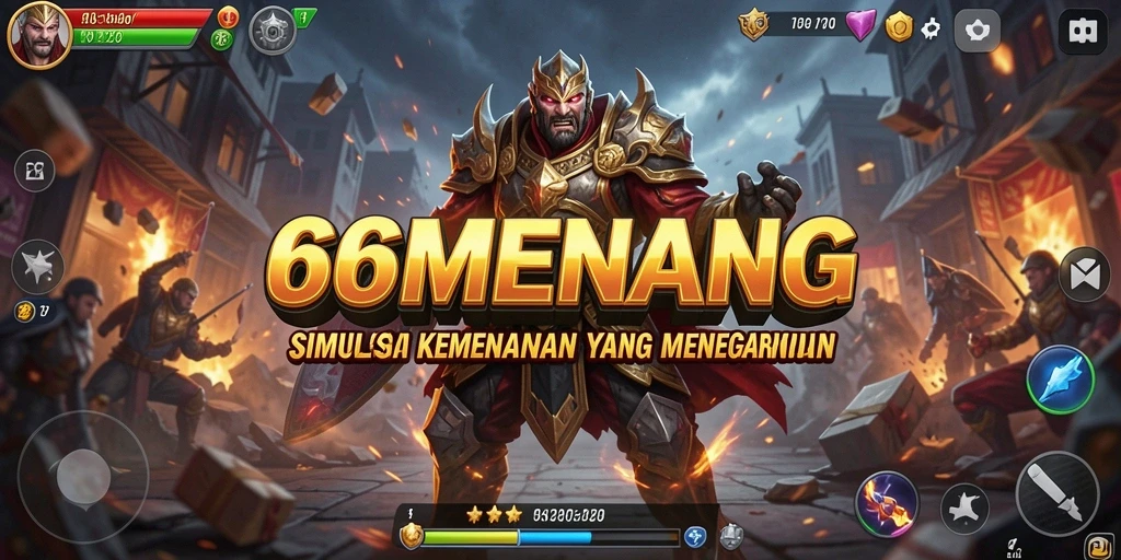 Tampilan gameplay menarik dari 66MENANG yang menghadirkan pengalaman simulasi.