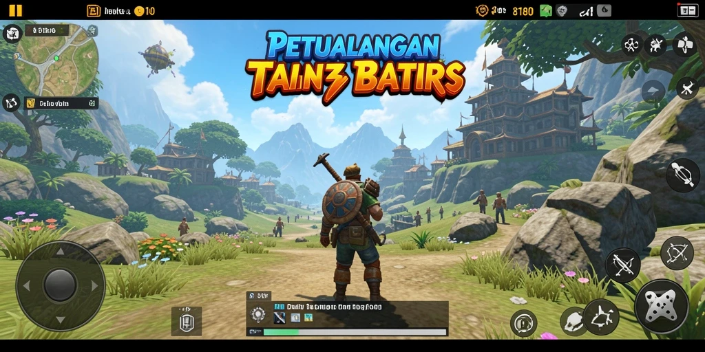 Gameplay menakjubkan di dunia terbuka 8180 dengan grafik yang menawan.