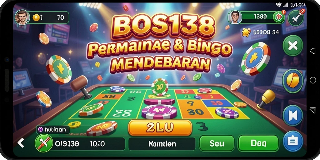 Tampilan gameplay seru dari aplikasi Bingo BOS138.