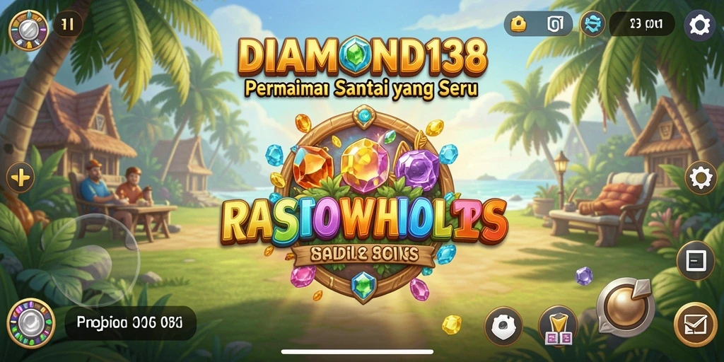 Tangkapan layar menunjukkan gameplay menarik DIAMOND138 dengan grafis cerah.