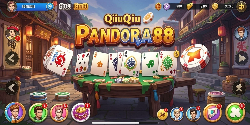 Screenshot gameplay QiuQiu dari PANDORA88 yang menarik.