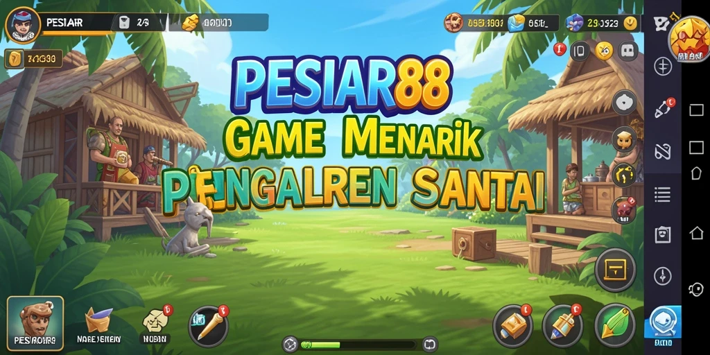 Tampilan gameplay PESIAR88 dengan elemen Idle yang menarik.